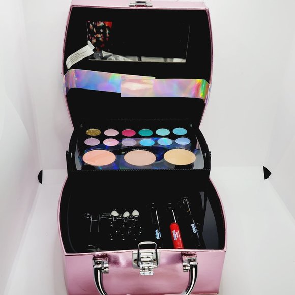 Claire's Makeup Claires Pink Princess Makeup Set With Eye Mask Nwt